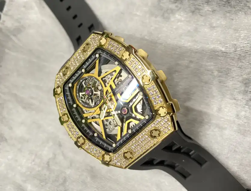 TSAR BOMBA Buy Automatic Waterproof Diamond Watch TB8209D – Tsarbomba