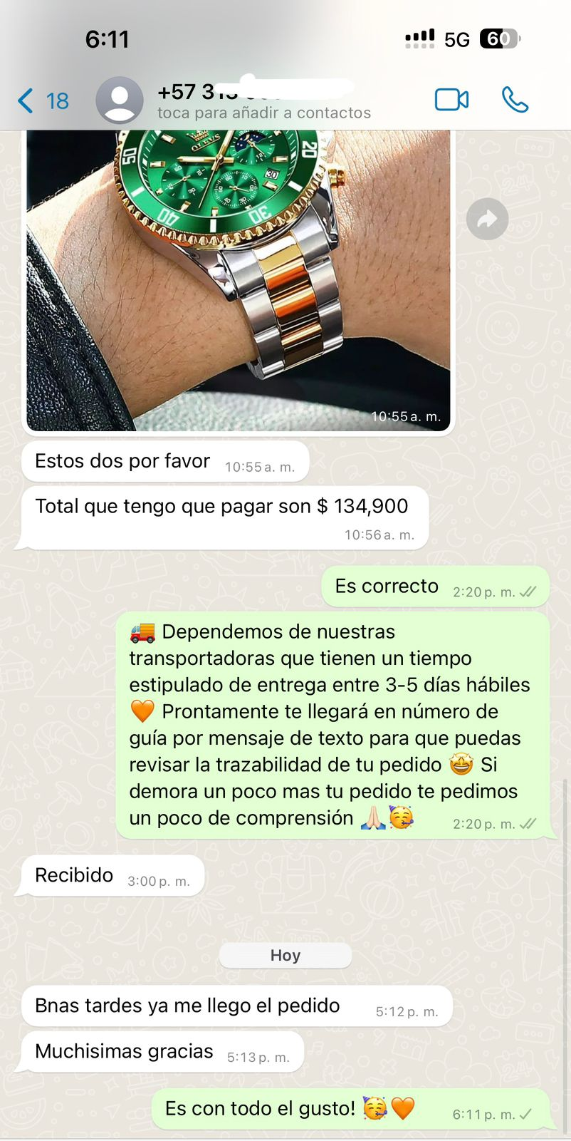 Revisión de producto para {product}