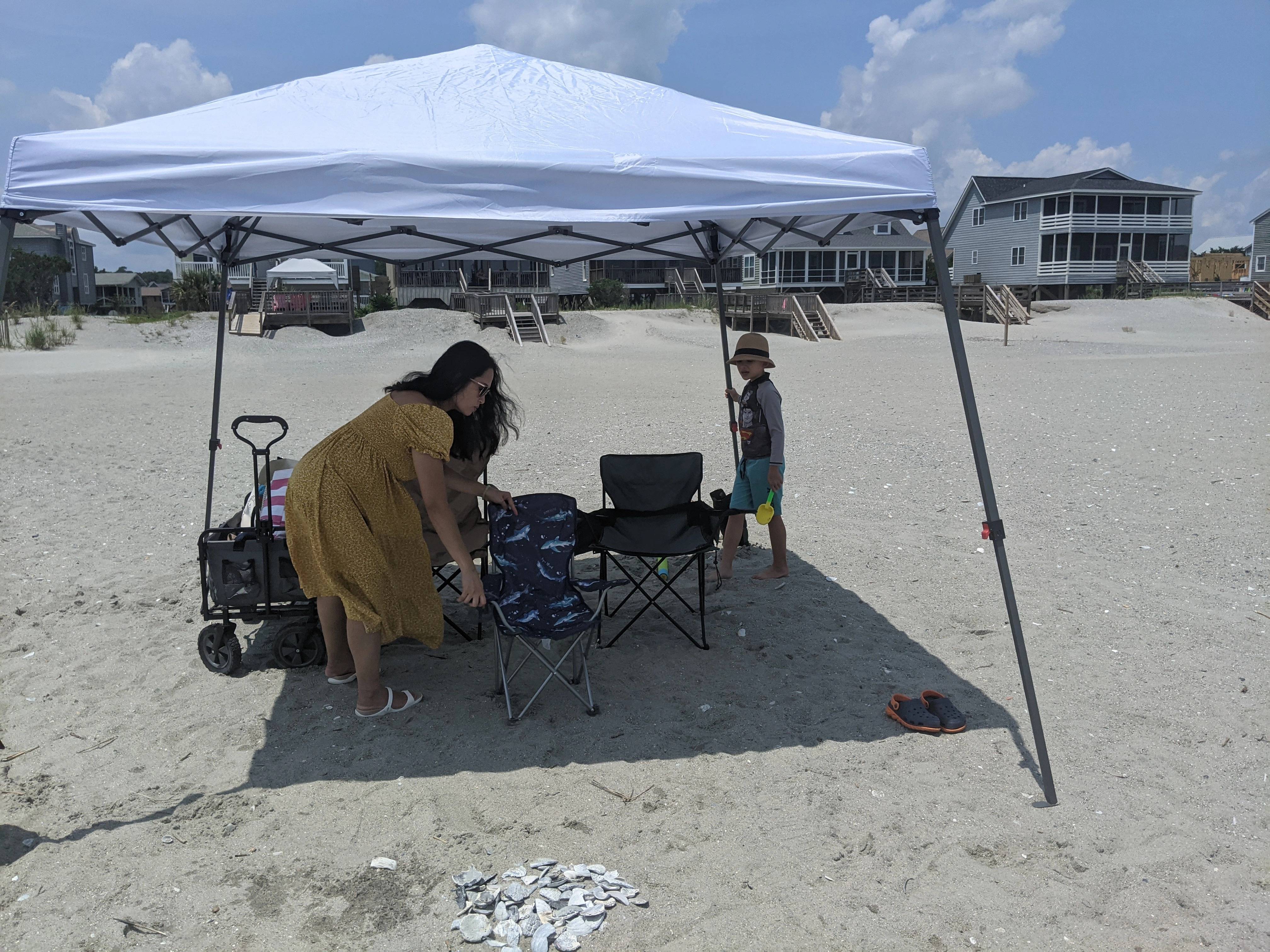 Product review for ABCCANOPY Outdoor Stable Easy Pop Up Camping Canopy Tent - 10x10, 12x12