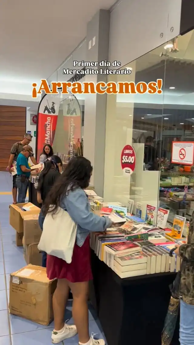 ¡Ya arrancamos! 🙌🤩

Libros desde $1.00 para todos. Los esperamos hoy, mañana y el domingo en nuestra sucursal de Albrook Mall 🔥

Válido este viernes 17, sábado 18 y domingo 19 de octubre de 2025.

#Panamá #Libros #Mercadito #barato