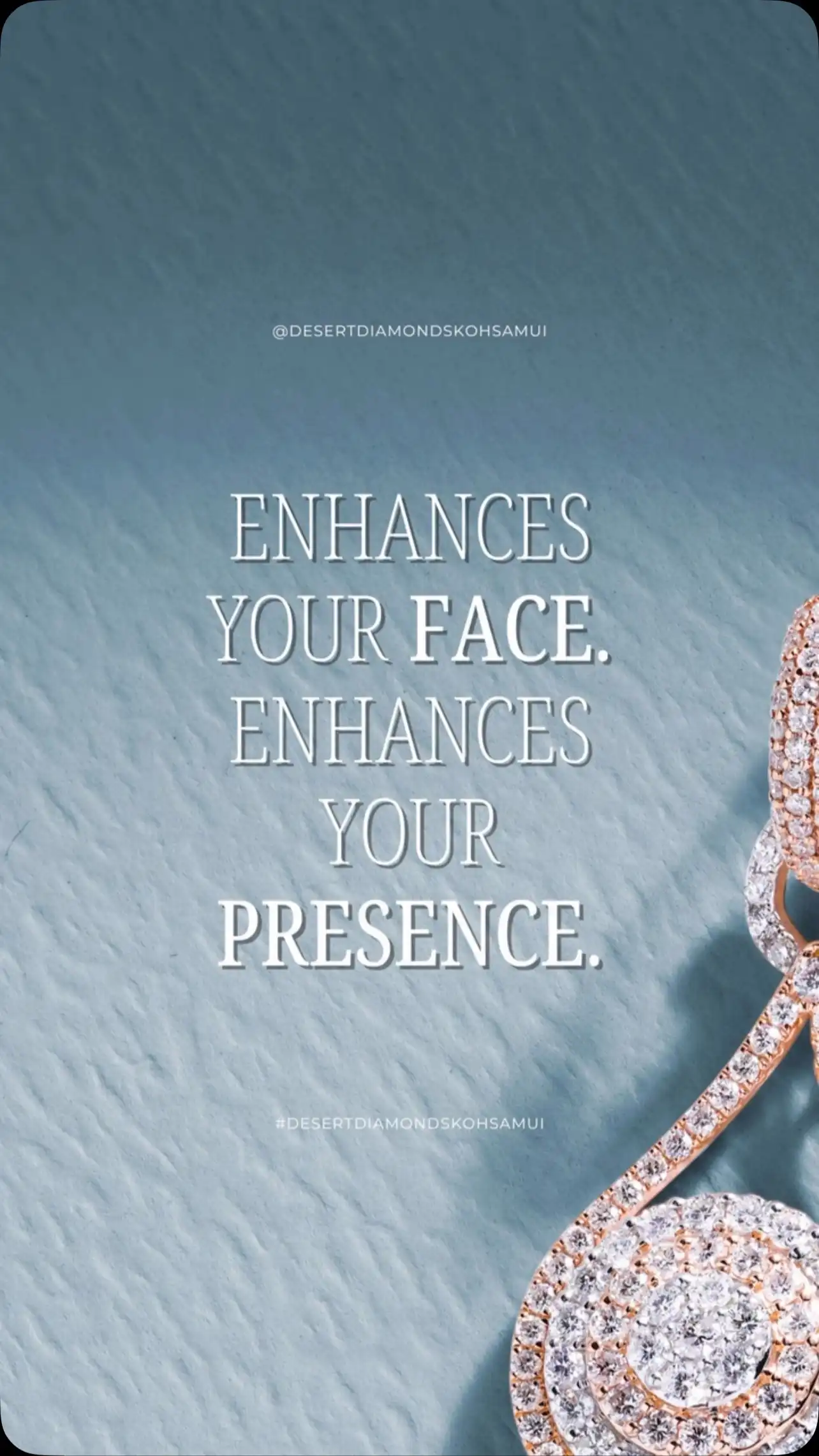 I’ve learned that makeup can help you look more awake or polished.

The jewelry hits different.
It changes how you carry yourself.
It doesn’t try too hard, but it still says a lot.

What’s that one piece that makes you feel like you again?

#glowandsparkle #beautyandbling #effortlesselegance #desertdiamondskohsamui #kohsamui #samui #jewelrytrends2025 #diamondjewelry #ethicaljewelry #moissanite #gold #silver