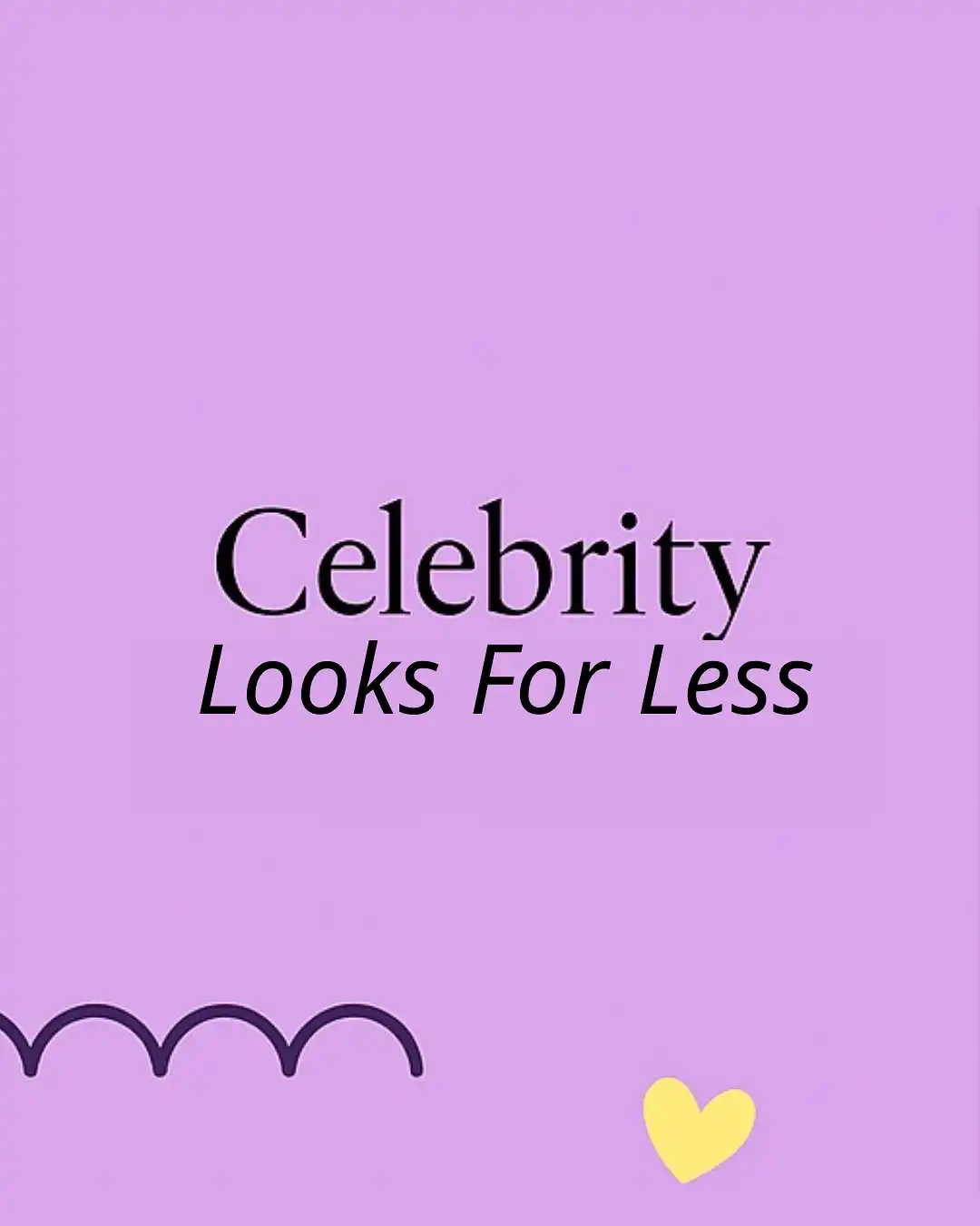 Celebrity looks for less🫣