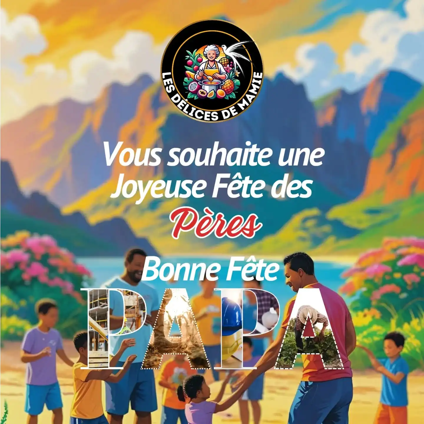 Bonne Fête des Pères ! 🎉

Aujourd'hui, on met à l'honneur tous les papas. 

Les Délices de Mamie vous souhaite une merveilleuse journée !