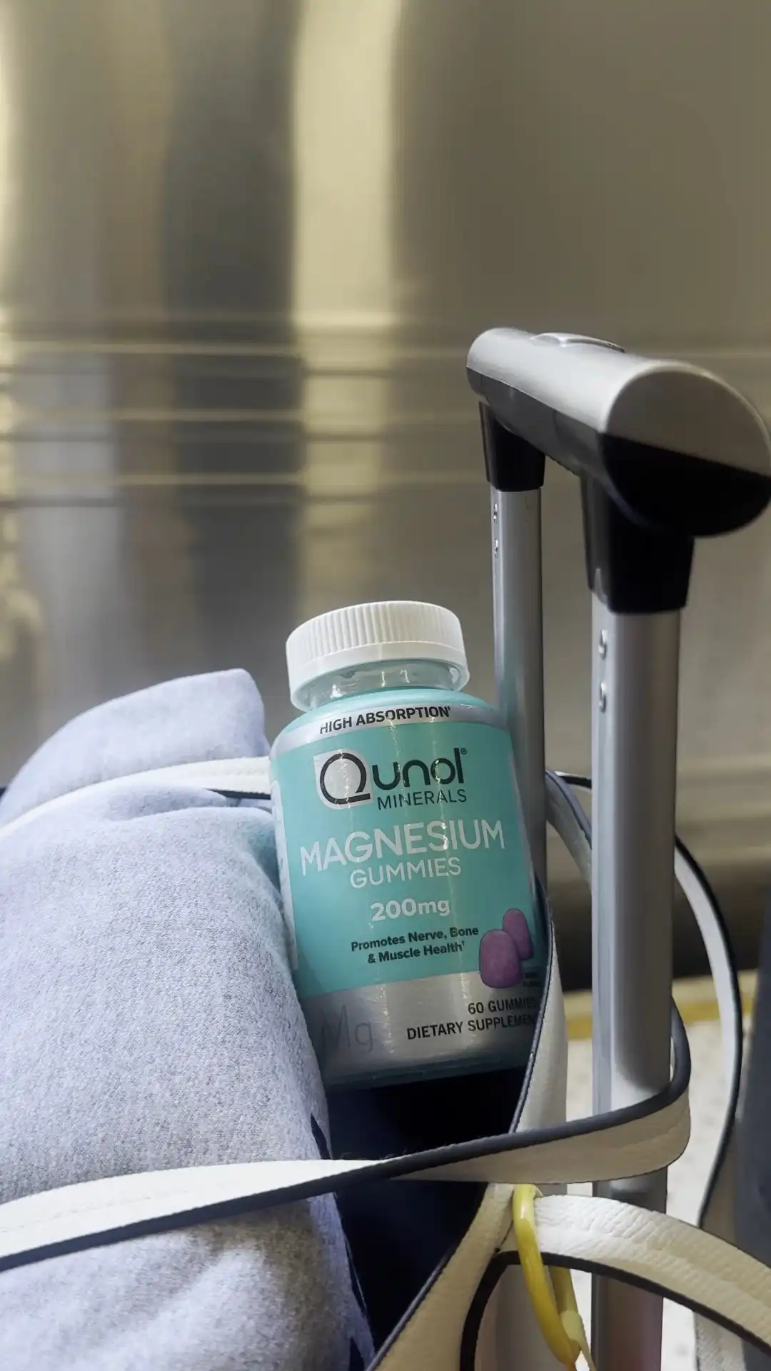 Jet lag’s no match for your wellness routine—Qunol Magnesium’s packed.
Magnesium helps support:
✅Nerve Health*
✅Bone Health*
✅Muscle Health*
*This statement has not been evaluated by the Food and Drug Administration. This product is not intended to diagnose, treat, cure, or prevent any disease.