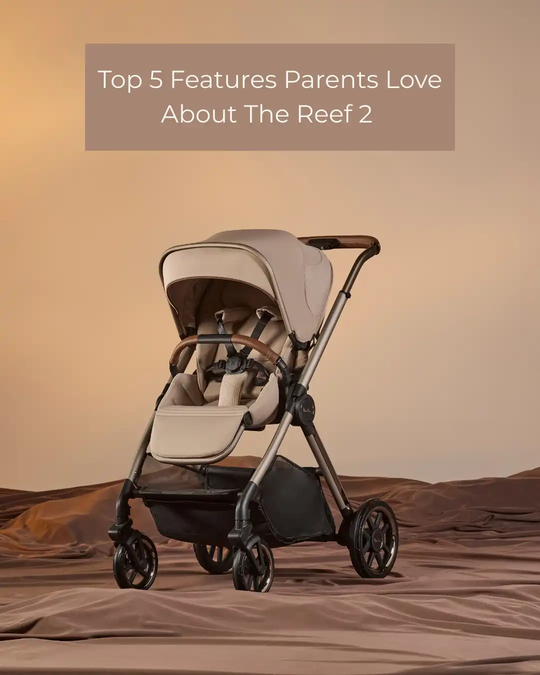 Why are parents raving about the Silver Cross Reef 2? 🤍
Here are the Top 6 reasons it’s winning hearts (and naps!):

- One-hand fold magic 🙌
- Newborn-ready, no extra carrycot needed with a lie-flat, reversible seat
- Luxe, sustainable fabrics ♻️
- Adjustable Calf Support with multi-recline positions on the seat
- Genius Harness System - Magnetic Buckle & a No re-thread harness 🙌 - GAME CHANGER!!!
- Large Storage Basket with a 10kg weight capacity.

Stylish and practical, with all-terrain wheels = smooth rides anywhere 🌿 – it really is the dream combo! 😍