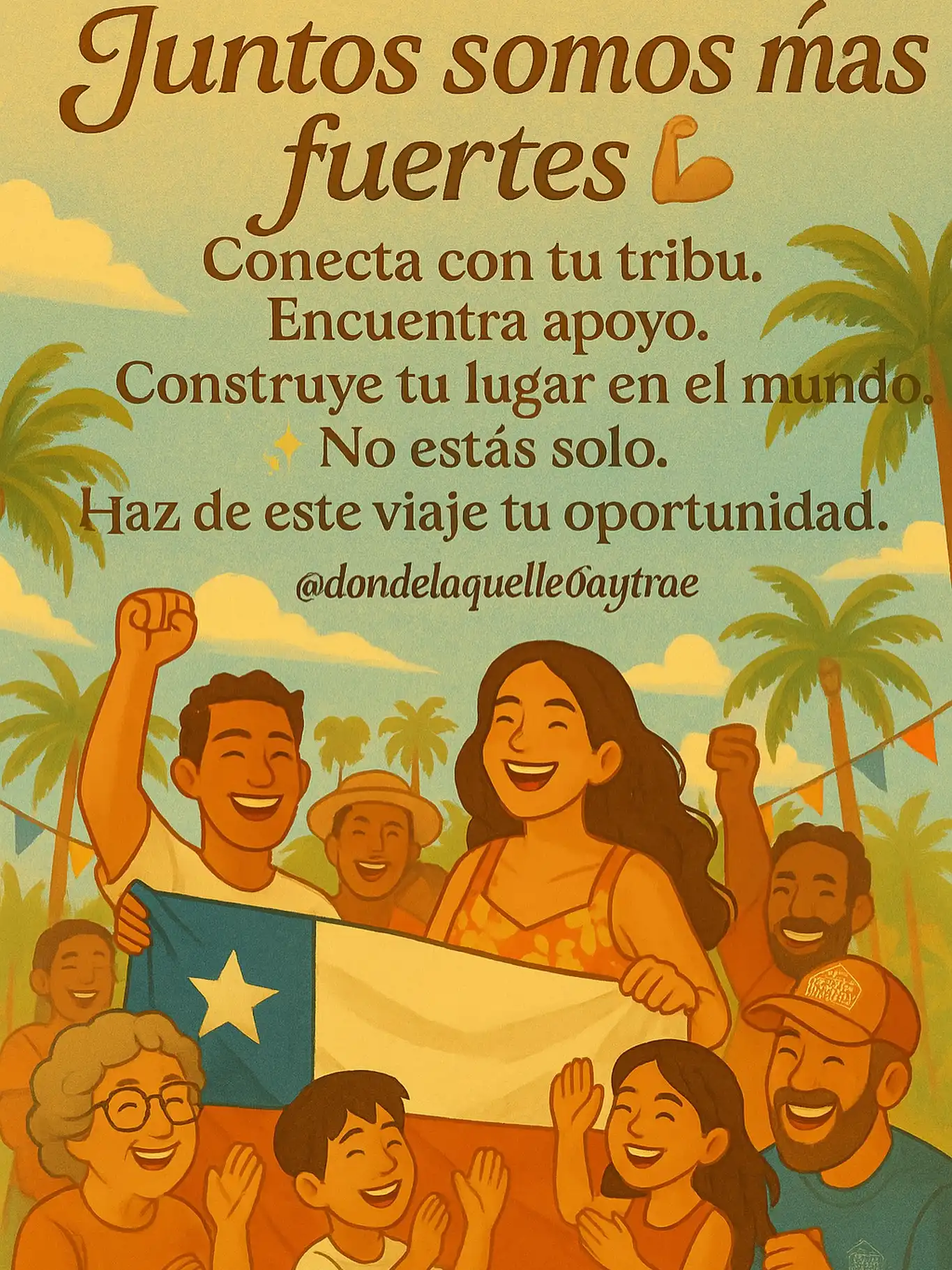Llegar a un nuevo lugar puede sentirse solitario.🥹
Incluso entre tus compatriotas, conectar no siempre es fácil.🫣
No te desanimes, es completamente normal.
Todos están en su propia búsqueda, y a veces, simplemente no hay tiempo o espacio para compartir.
Pero confía en esto:
Llegará ese momento en que tendrás tu círculo.
Un vecino, un nuevo amigo,
o alguien que, sin pedir nada a cambio,
te ofrezca una palabra de aliento o una mano sincera.

Tu sigue caminando 👣
#JuntosSomosMásFuertes
#ConectaConTuTribu
#NoEstásSolo
#ApoyoEntreMigrantes
