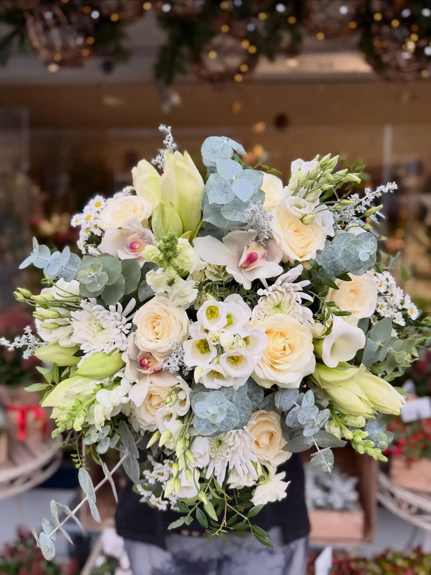 Isn’t this an amazingly beautiful flower bouquet. It has a beautiful selection of roses, lizianthus, blooms, orchids and just back in season amaryllis - we love amaryllis as they open slowly making the arrangement look better every day. 🤍🤍

Blooming Amazing Flower Company
Gold Award Winner - Flower Shop of The Year

38 Ranelagh Village
Dublin 6 
D06 E4H3
Ireland
Tel : + 353-1-491 0233

Web : www.bloomingamazing.ie
Email : info@bloomingamazing.ie
.
.
.
#amaryllis #roses #lizianthus #orchids #arrangements #bloomsoftheday #smallbusiness #floristsofinstagram #floraldesigns