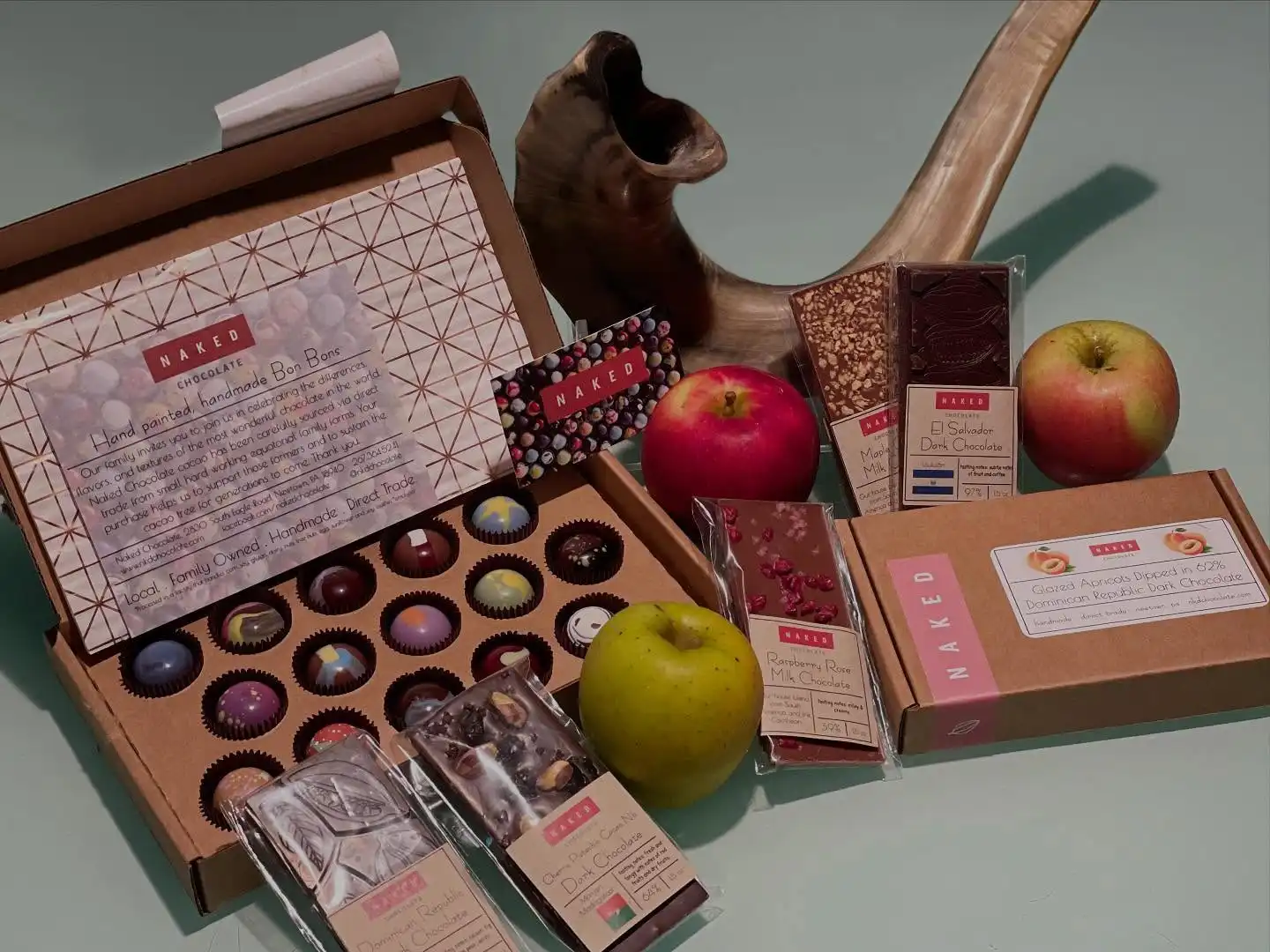 6 Piece Vegan Bonbon Box – Naked Chocolate