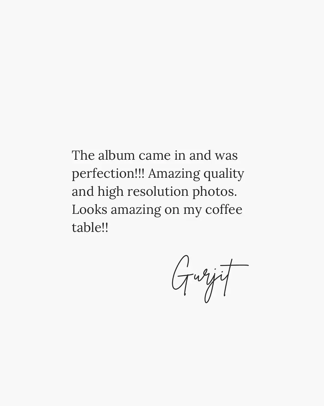 Every review brings a smile and reminds us why we pour so much love into every album we create. Thank you 🤍