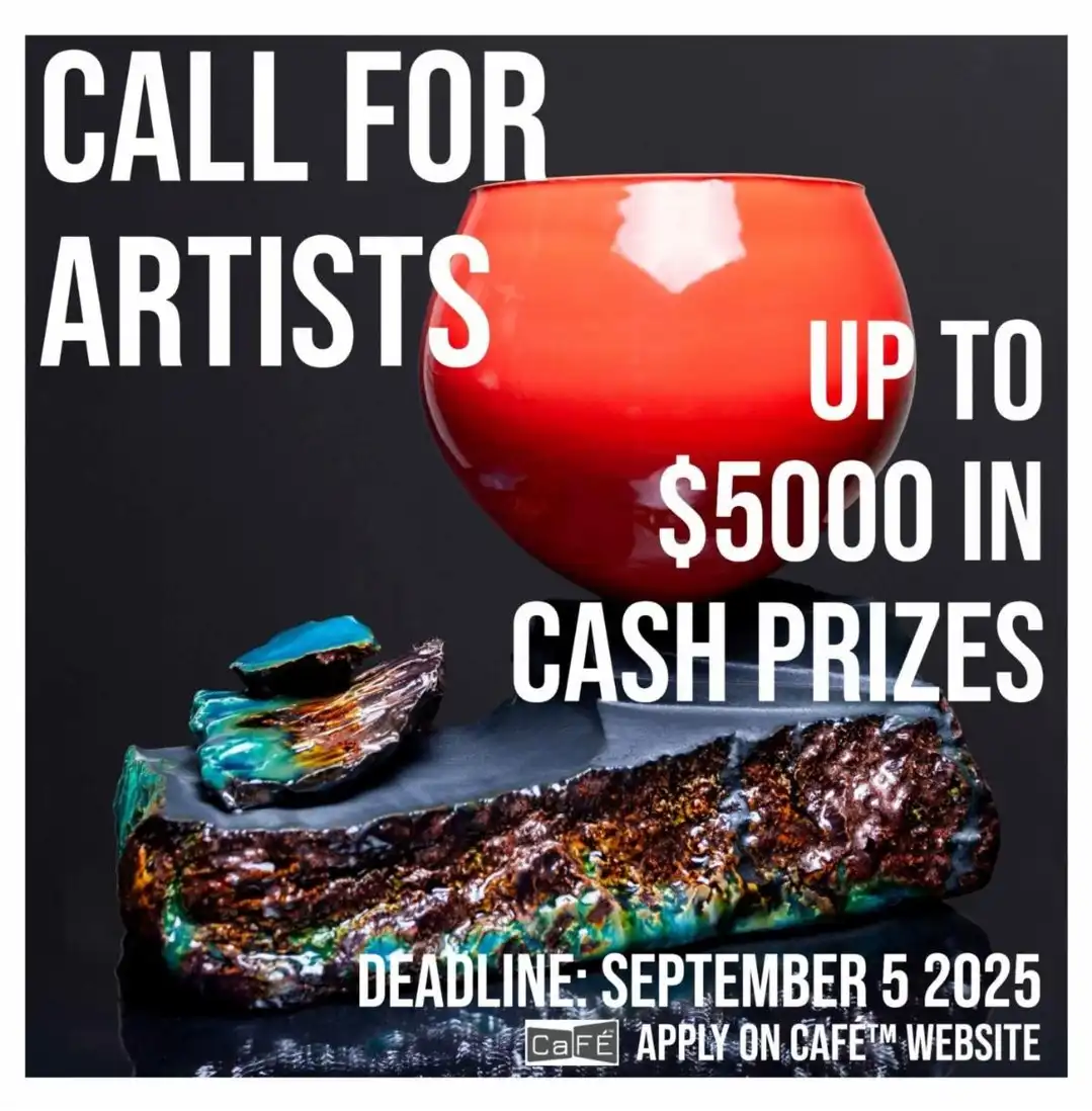 CALL FOR ENTRY: Wichita Ceramic Regional Exhibition 2025! This juried show will run October 3 – November 1, 2025, and ceramic artists from across the Central Plains Region are invited to apply.⁠
⁠
Entry: LINK IN BIO⁠
⁠
Hosted by Reuben Saunders Gallery, Wichita, KS⁠
⁠
Eligibility:⁠
- Open to artists 18+ living in Kansas, Nebraska, Missouri, Oklahoma, Texas, and Colorado⁠
- Juror: Ben Ahlvers⁠
- Cash Awards: $5,000 total⁠
- Entry Deadline: September 5, 2025⁠
- In Conjunction with Empty Bowls - Wichita⁠
- $25 entry fee for up to 3 entries