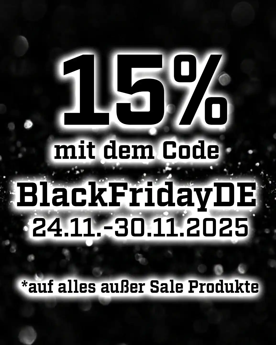 💸🖤Black Week Sale🖤💸
Von 24.11.2025 bis 30.11.2025 gibt es 15 % auf alles außer bereits reduzierte Produkte mit dem Code:
🖤 BlackFridayDE 🖤
Shop now: www.brooklyn-shop.de
#rabatt #rabattcode #brooklyn_shop #sneakerlove #streetweardeals #urbanstyle #sneakersale #angebot #blackfriday