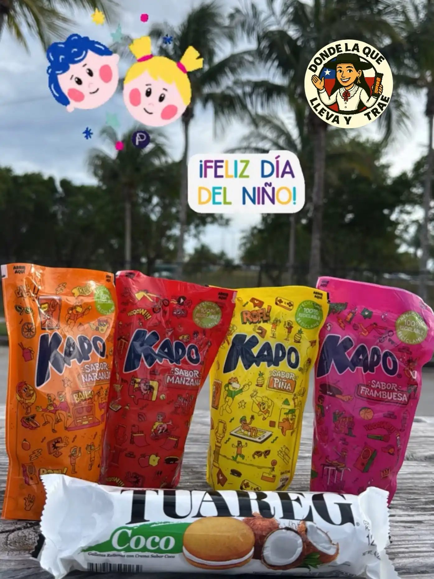 🎉 ¡Feliz mes del Niño! 🎈
Este mes celebramos a los más pequeños con sabor, color y nostalgia 💖
Porque todos fuimos niños que tomaban Kapo y comían Tuareg como premio 😍
Y aunque el tiempo pase… ¡los clásicos no se olvidan!

📦 Encuentra estos y más productos chilenos en nuestra tienda 🇺🇸🇨🇱
🌍 Envíos en USA y el mundo 🫶
🛒 www.dondelaquellevaytrae.com

🎁 Regálales un pedacito de nuestra infancia 🇨🇱 @dondelaquellevaytrae