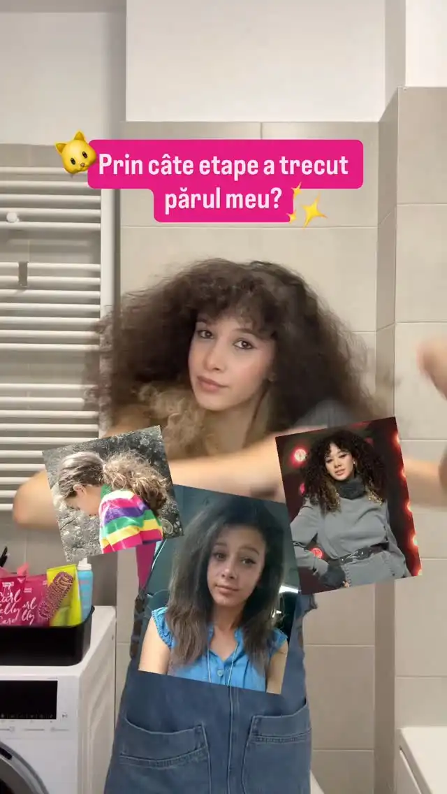✨ De la „nu știam că e creț” ➡️ la „victorieee!!” 💕 

Călătoria părului meu prin toate etapele, cu ups & downs, dar și cu lecția finală: nu renunța, testează, experimentează! 🪄

Dacă părul tău a trecut prin etape haotice, raise your hand 🙋🏻‍♀️😂

Anyways, asta e pentru toate versiunile noastre mici, care credeau că buclele nu sunt cool 🥹💖

Experiment! YOU CAN DO ITTT. 👩🏻‍🦱➿

#curlyhair #curlyjourney #curls #parcret #funcontent #UmbertoGiannini