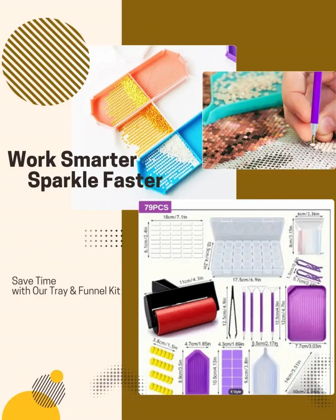 ✨ Ever wondered how diamond painters & costume makers work so fast?
The secret = a good Tray & Funnel Kit 💎
✔️ Aligns rhinestones flat-side down
✔️ Saves time & reduces mess
✔️ Works for all DIY crystal projects
shop now → https://www.avantcrystal.com.au/search?q=tray&options%5Bprefix%5D=last
#AvantCrystal #RhinestoneDIY #DiamondPainting #CraftTools #SparkleFaster