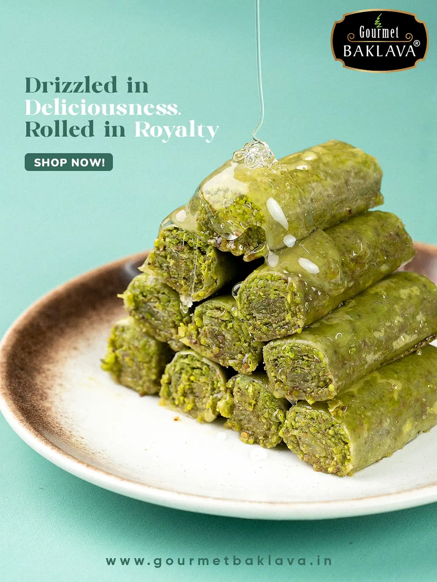 When indulgence meets elegance, only one name reigns— @gourmetbaklava 

Searching for #BestBaklavaInIndia or delightful #MediterraneanSweets? Your quest ends here!

Order from website www.gourmetbaklava.in 
Across India delivery 
Sattvik Certified
FSSC 22000 Certified

+91 8121028032 - Order Via Whatsapp

Order now on Swiggy and Zomato (Hyderabad)! 

You can also find us at:
✈️ RGIA (Hyderabad Airport)
✈️ Mumbai Airport
🛍️ Sarath City Capital Mall, Hyderabad

Don’t miss out on our latest delights, #Follow @gourmetbaklava 
.
.
.
.
.
.
.
[gourmet baklava, baklava, Instagram, dessert, gift box, gifting, Raksha Bandhan, Rakhi gifting, premium baklava, Mediterranean baklava, middle eastern baklava, fyp, pista baklava, pistachio, finger baklava, sweets, handcrafted Rakhi gifts, gift hamper, veg sweets]

#GourmetBaklava #DrizzledInDeliciousness #RoyalTreats #LuxurySweets #HyderabadFoodie #MiddleEasternDelight #ArtOfDessert #FoodieFinds #DessertCravings #BaklavaLove #SweetsOfInstagram #ShopLocalIndia #FusionFlavors