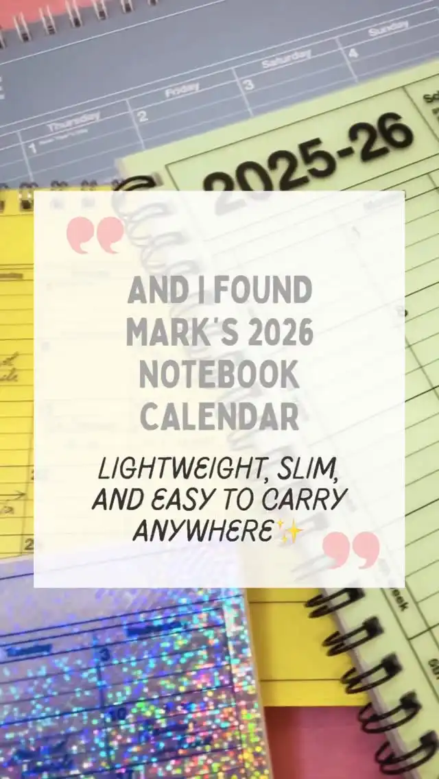 ✨ Looking for a planner that keeps life organised for yourself and family?
Meet the @marks_tokyo 2026 Notebook Calendar, Japan’s long-selling favourite 🗓️
💡 Slim, lightweight, and beautifully designed
📆 Perfect for work, study, or family planning
📏 Available in 4 practical sizes
🛍️ Shop now → shokakko.com.au
#shokakko_au #stationery #stationeryshop #planner #2026planner #planners #planneraddict #calendar #notebook