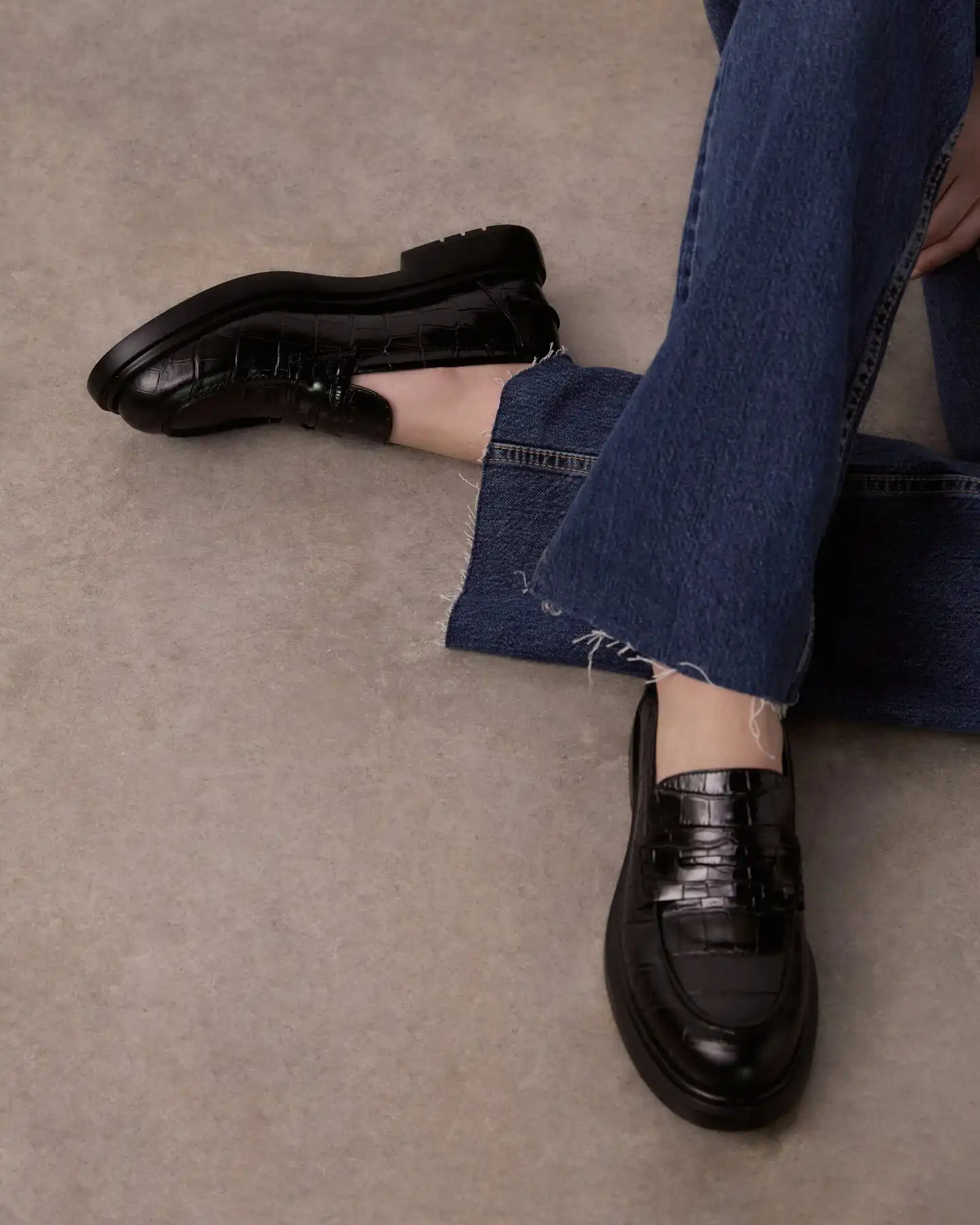 Your favourite loafer, now in black croc | JARVIS #jomercer