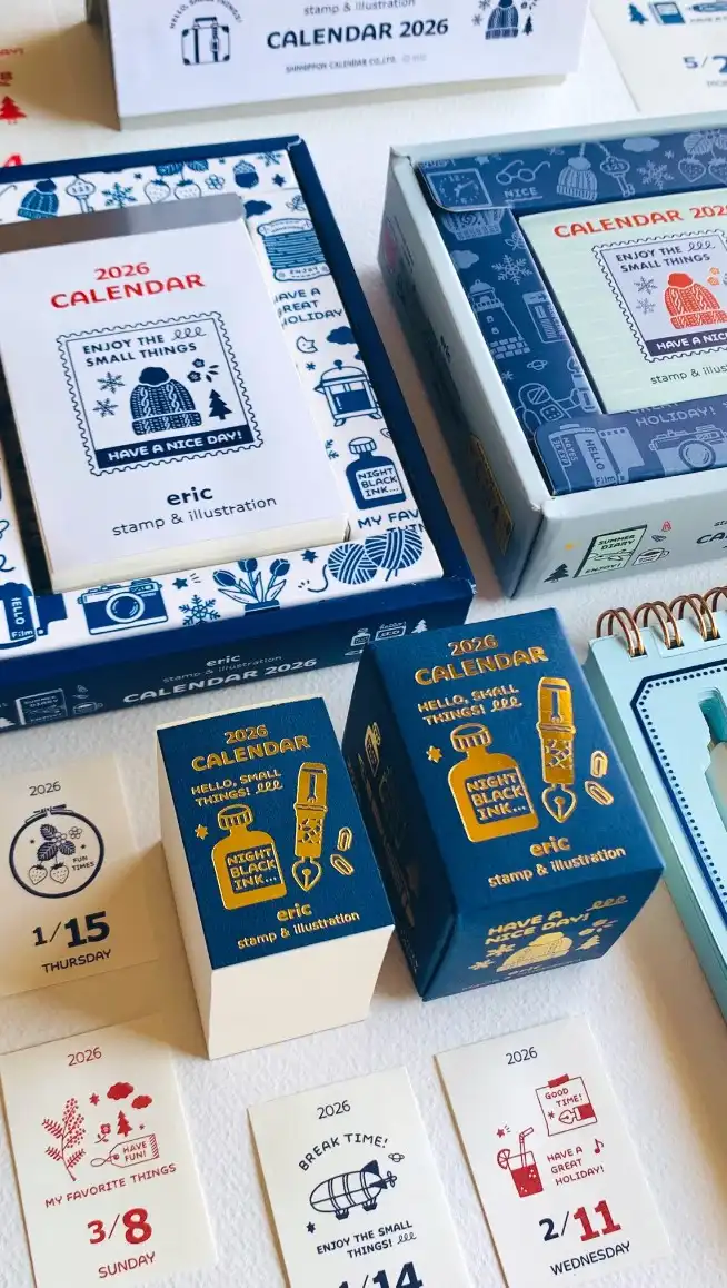 ✨ Eric’s 2026 Calendars are here! ✨
Missed the pre-order? Don’t worry! They’re in stock now! ❤️
But they might not stay around for long 👀
So grab yours while you can and get ready to plan a beautiful 2026 🗓️✨

🛍️ Shop now → shokakko.com.au

#shokakko_au #stationery #stationeryshop #craft #stationeryaddict #calendar🔖 #2026 #2026calendar