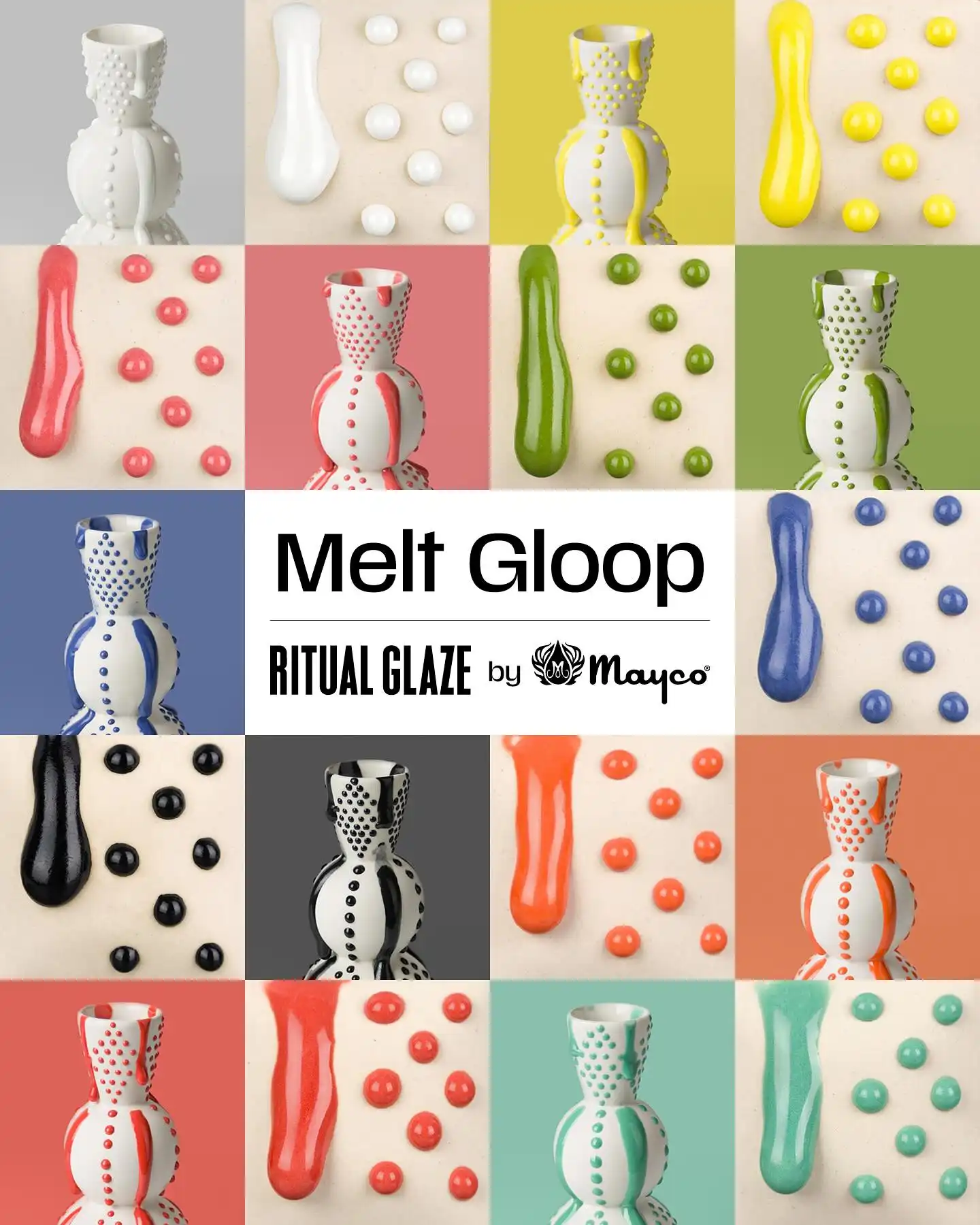 They’re here!!!!! 

#meltgloop #glaze #maycostoneware #clayaintdirt