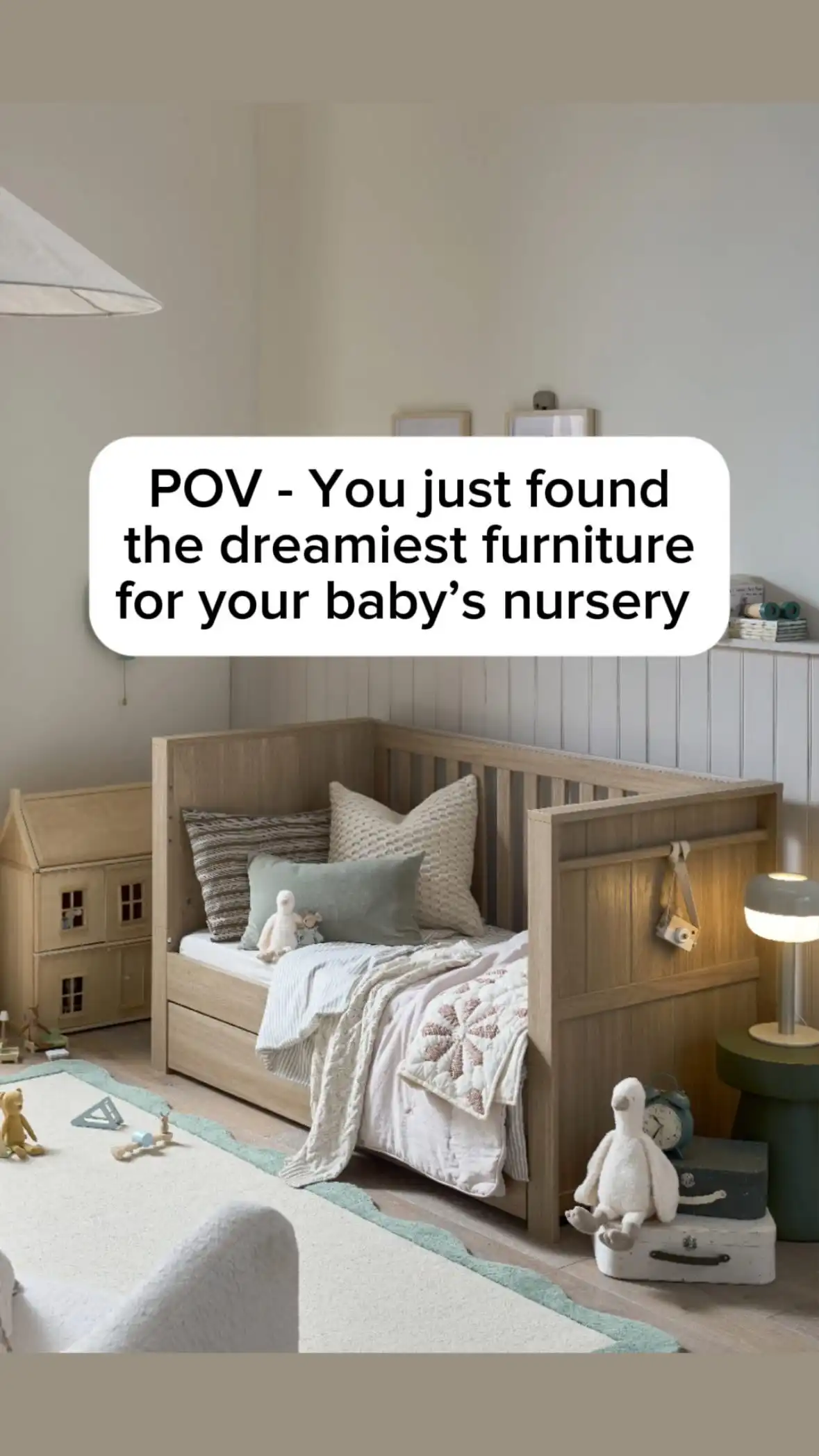 Nursery goals, unlocked 🔓 
Our newest nursery furniture range has just landed — think modern design, a dreamy colour palette, and timeless style. From sleek baby cots to versatile pieces that grow with your little one, it’s everything you’ve been searching for.

Explore the full collection online now. Your perfect nursery starts here.