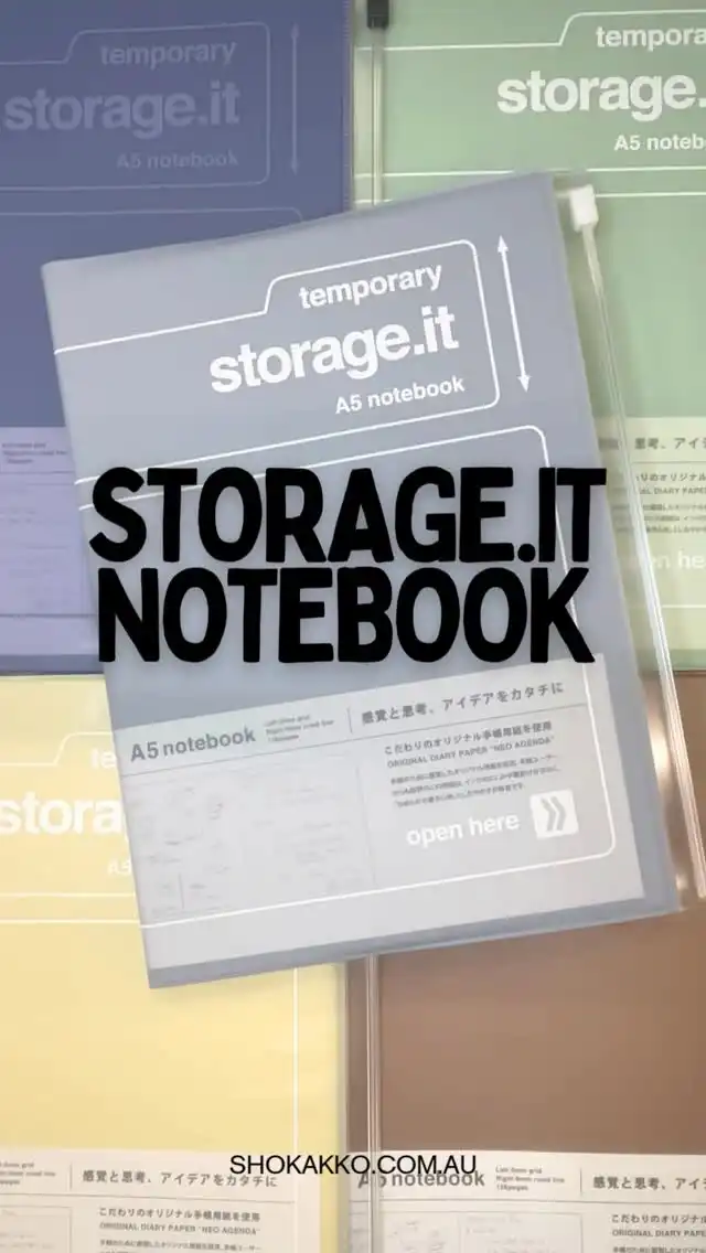 🌟Mark’s Storage.it A5 Notebooks are back!🌟
It keeps your essentials organised with its signature zippered cover, perfect for storing pens, notes, cards, and even your phone!
🔹Dual-layout (Dot + Lined)
🔸Refillable
🔹Eco-friendly
🔸High quality FSC® certified paper
Whether you’re journaling, planning, or studying, the Storage.it Notebook helps you stay tidy, inspired, and ready for anything.
@marks_tokyo
🛍️Shop: shokakko.com.au
#shokakko_au #stationery #stationeryshop #stationeryaddict #notebook #japanesestationery #journal #journalessentials