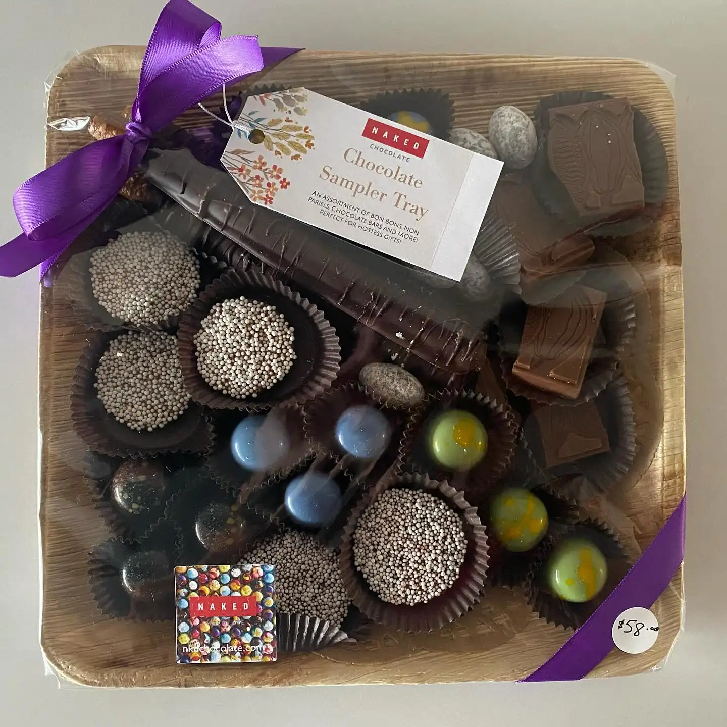 6 Piece Vegan Bonbon Box – Naked Chocolate