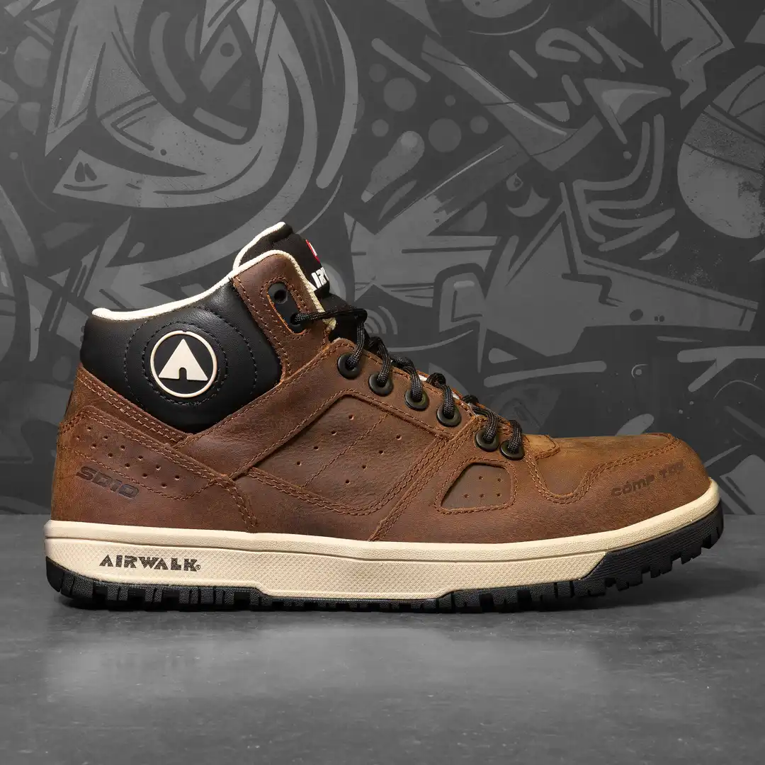 Style Meets Safety
The Airwalk Mongo brings athletic vibes with serious protection. Lightweight composite toe + static dissipative tech = perfect for the floor and the street.

#BootWorld
#AirwalkMongo
#WorkStyle
#SafetyWithStyle
#CompositeToe
#StaticDissipative
#WorkwearReimagined
#Airwalk