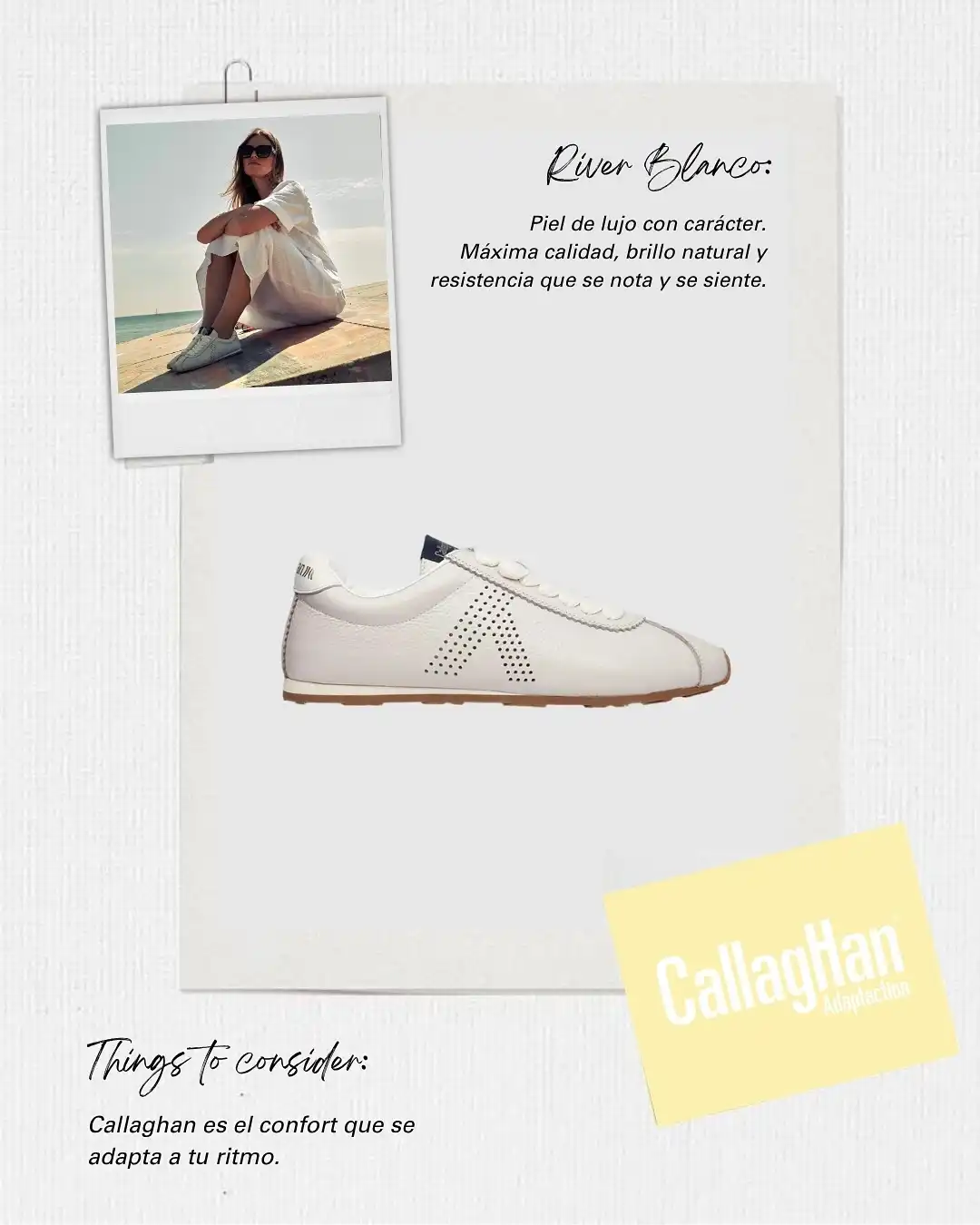 🌟 Sneaker Fever. 🌟

Blancas, beige, azules, ... Déjate conquistar por las deportivas que van con todo. 

#callaghanshoes #technology #trends #shoes #fashion