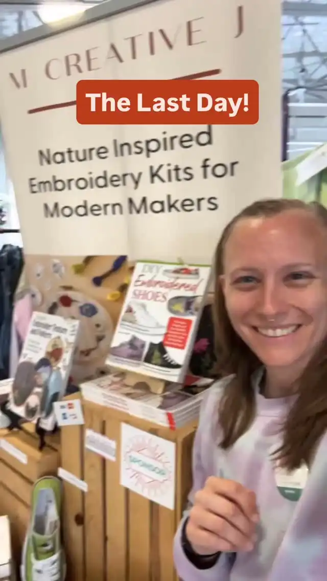 It’s the last day of @urbancraftuprising Summer Show and my second to last summer show of the season. Stop by Magnuson Park Hanger 30 til 5pm today to chat all things embroidery with me. 

You’ll find embroidery kits, books, and stock and stitch patterns at my booth. Plus, even more amazing handmade goods from local makers.

#mcreativej #embroidery #craftfair #seattleevents #summercrafts