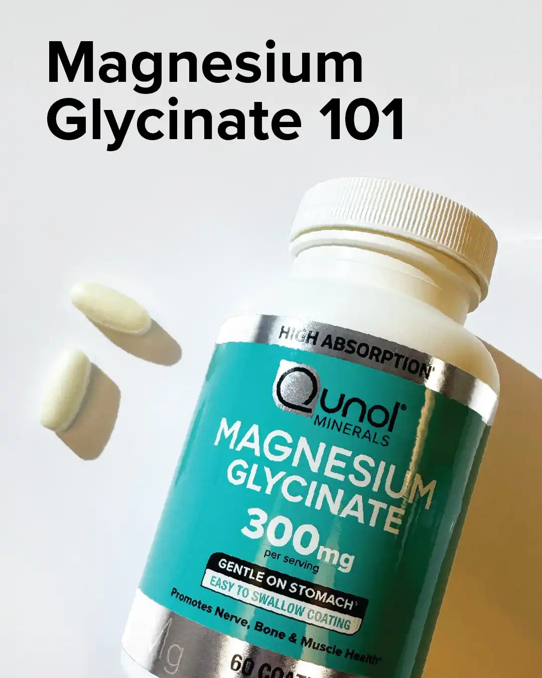 Glycinate your way—capsules, gummies, whatever fits your flow to support your overall wellness.*

*These statements have not been evaluated by the Food and Drug Administration. This product is not intended to diagnose, treat, cure, or prevent any disease.