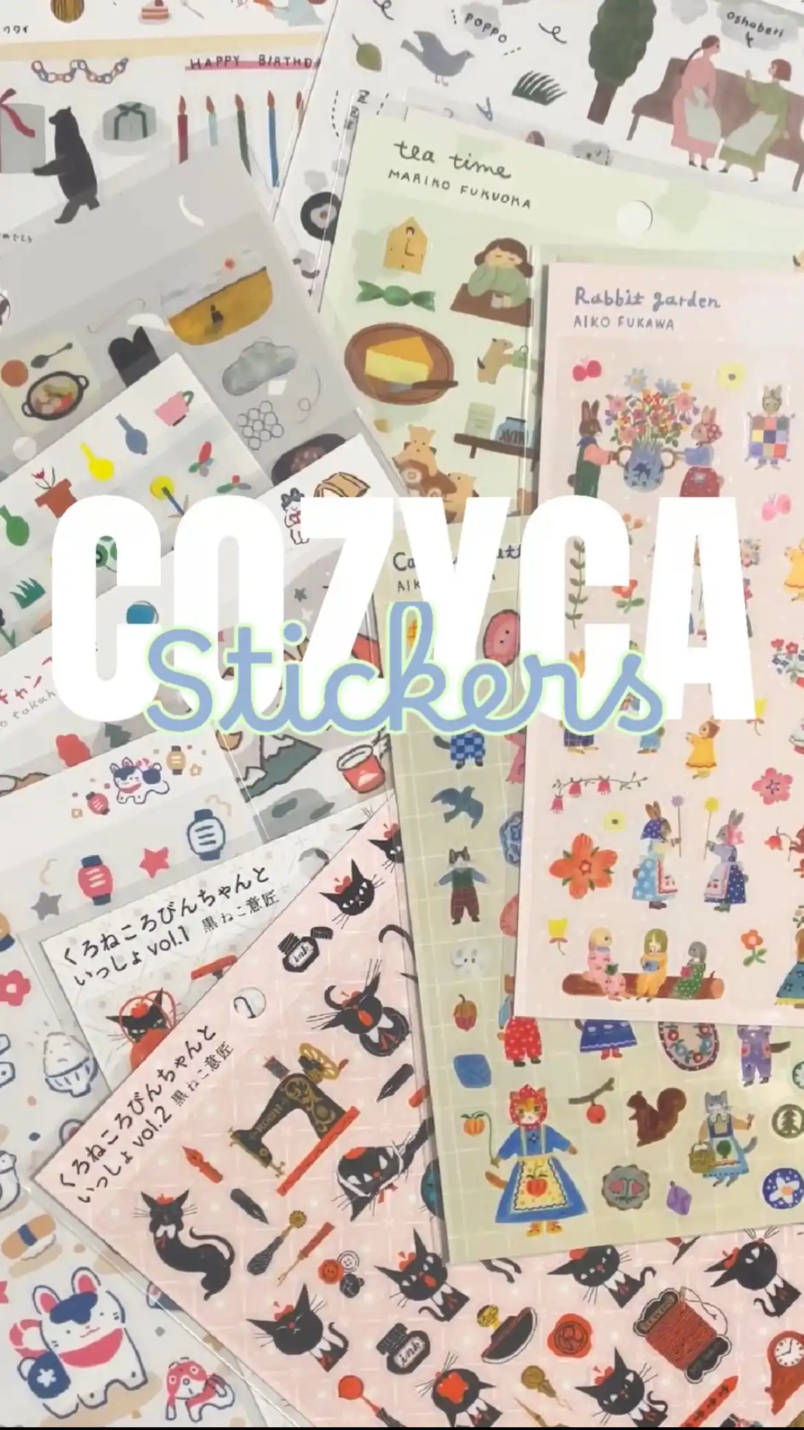 ✨ Cute & popular stickers from @cozycaproducts are back in stock!

More adorable Cozyca Products are coming soon!
Stay tuned! 😀

🛍️ shokakko.com.au
🌏 Shipping Australia & Worldwide

#shokakko_au #stationery #stationeryshop #craft #stationeryaddict #stickers #stickershop #japanesesticker #bujo