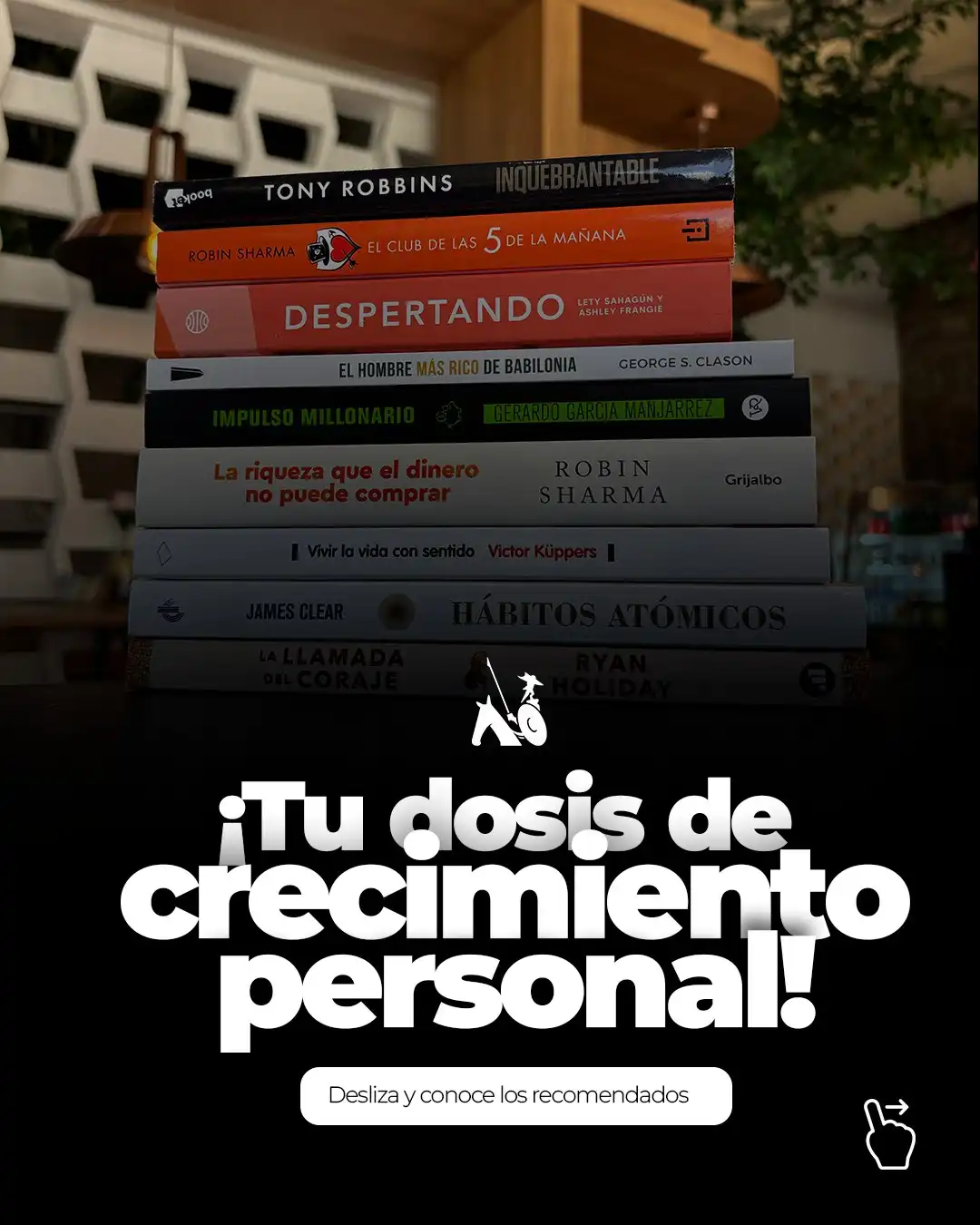 Cada uno de estos títulos guarda una chispa de crecimiento, disciplina y propósito.
Desde la fuerza mental de Inquebrantable de Tony Robbins hasta los hábitos que cambian vidas en Hábitos Atómicos de James Clear, estas lecturas te invitan a rediseñar tu rutina, tus pensamientos y tu manera de alcanzar tus metas. 🌱💡

Descubre también el poder de El club de las 5 de la mañana y la inspiración de Vivir la vida con sentido o La riqueza que el dinero no puede comprar.
Historias que nos recuerdan que la verdadera transformación empieza con una buena lectura. ❤️📖

💬 ¿Cuál de estos libros te gustaría leer primero?

#ElHombreDeLaMancha #LecturasQueTransforman #25AñosLeyendoContigo #LibrosQueInspiran #DesarrolloPersonal #LecturaEnPanamá
