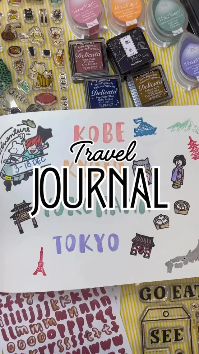 It’s autumn in Japan! 🍁🇯🇵
It reminds me of my lovely trip to Kobe last year… and the best way to keep those memories alive is by making a travel journal! 📒✨

Day 1 was filled with a beautiful sunrise from the plane, cosy cafés, Arima Onsen, stunning autumn colours, and the gorgeous night view from Mt. Rokko.

Do you also keep a travel journal when you visit Japan? ✈️🍂

#shokakko_au #kobe #journal #traveljournal #stamps #autumninjapan #scrapbooking