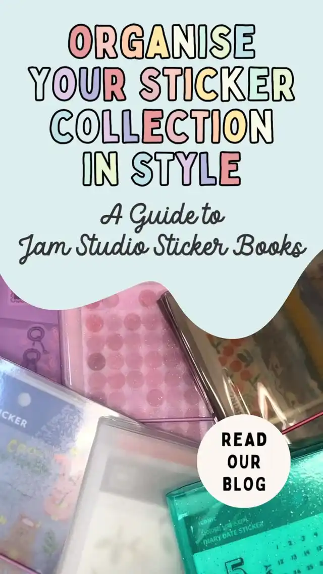 Too many stickers and nowhere to store them? 👀

From narrow sticker sheets to flake seals and masking tapes, @jamstudio Sticker Books keep every sticker organised, protected, and easy to browse. ✨

In our latest blog, we compare the best options for different sticker types and share tips on how to choose the perfect one for your collection.

📖 Read the full guide [Link in bio]
🩵 Explore all Jam Studio Sticker Books in-store!

#shokakko_au #sticker #stickerbook #stickerstorage #craft #craftstorage #crafttips