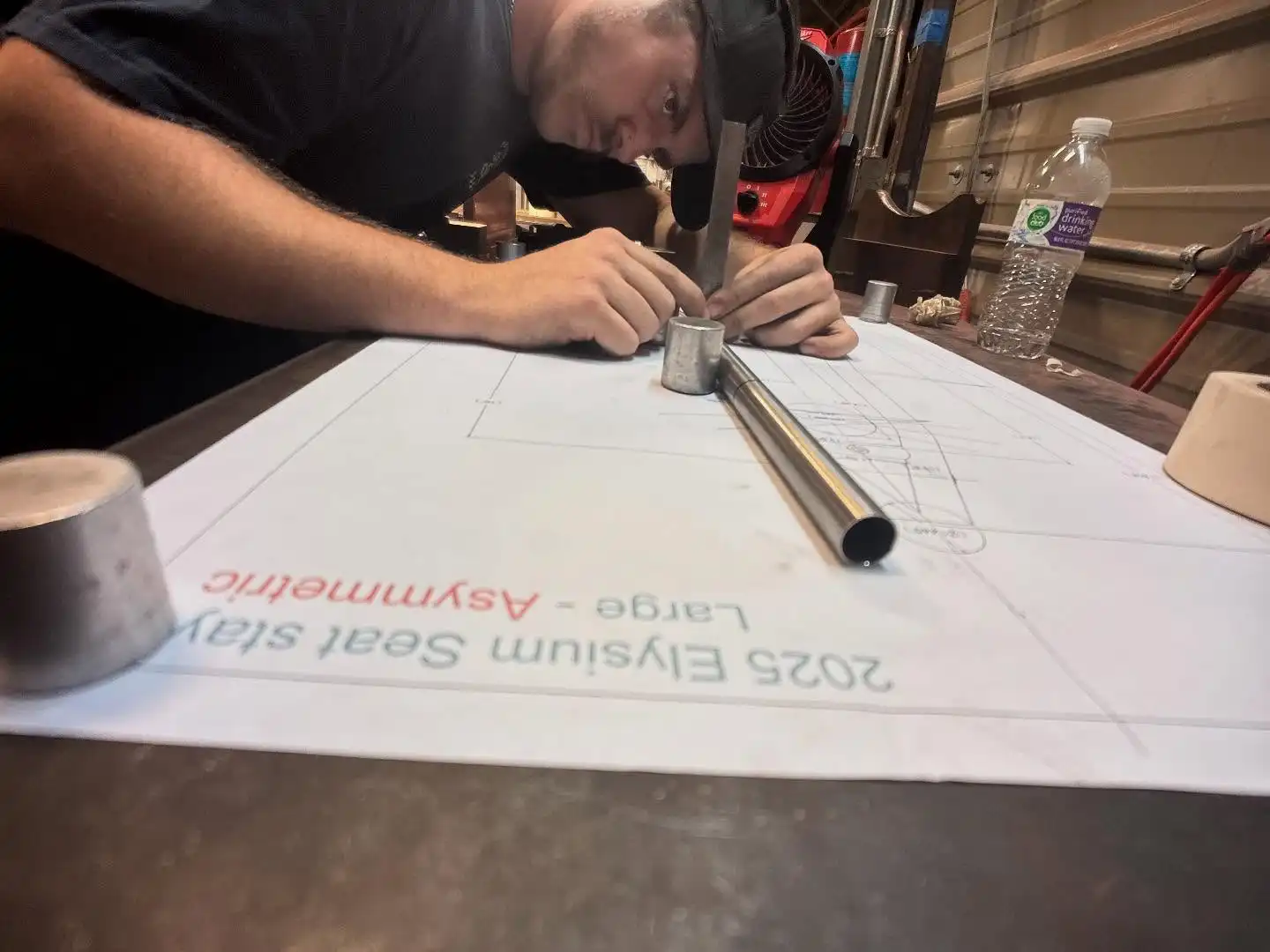 Laying the groundwork for precision.

This Titanium Seat Stay is getting carefully measured against the Frame Design before bending and cutting—where accuracy now means performance later.⁠
⁠
Every MM matters.⁠
⁠
#lynskeyperformance #Framebuilding #BikeFabrication #TitaniumFrame #BuiltByHand #CraftNotCompromise
