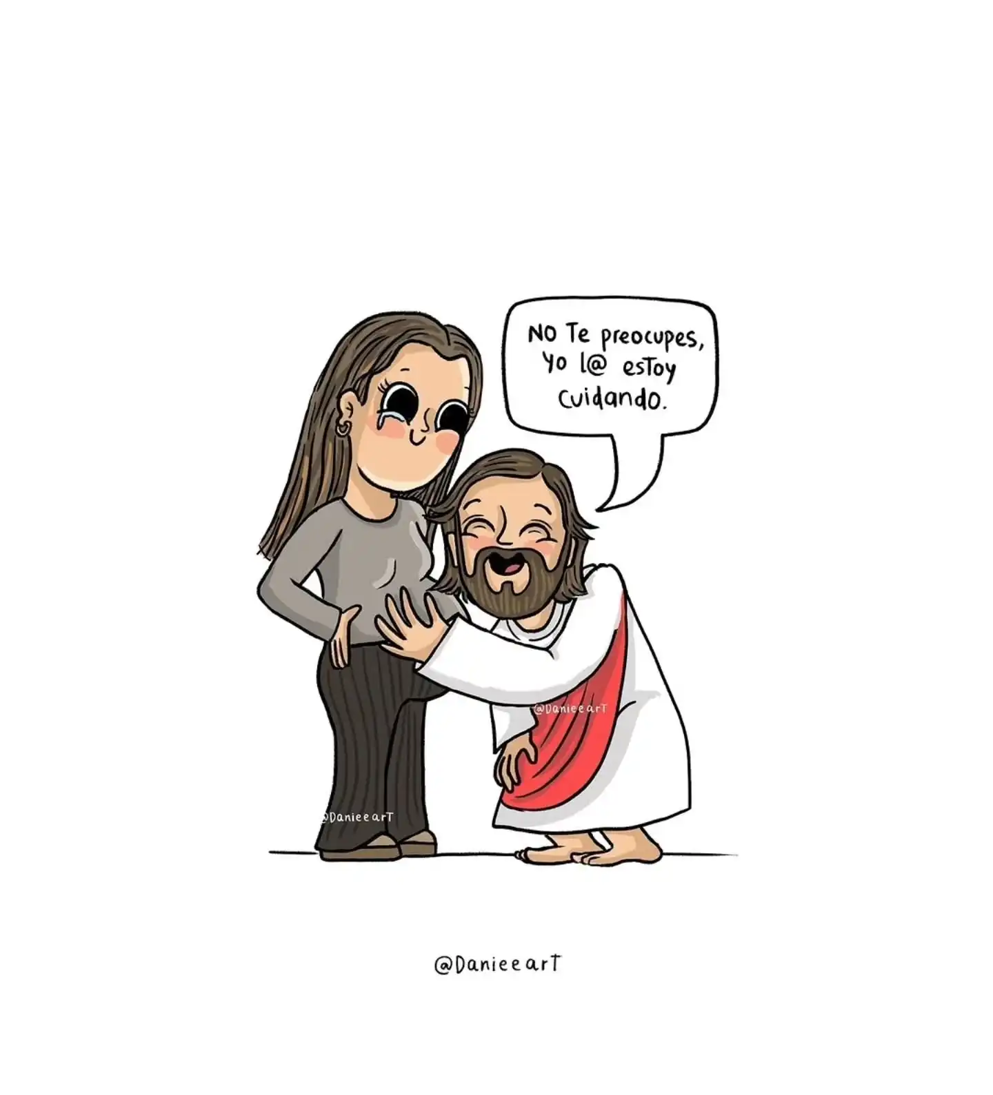 Etiqueta a esa amiga que hoy se encuentra esperando ese encuentro de amor! 

Imagen @danieeart