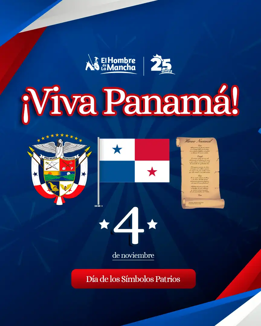 🇵🇦 ¡Hoy celebramos nuestra identidad!
El 4 de noviembre conmemoramos el Día de los Símbolos Patrios, la fecha en que rendimos homenaje a los tres emblemas que unen a todos los panameños: la bandera, el escudo y el himno nacional.
📚 En El Hombre de La Mancha aprovechamos esta fecha para leer, reflexionar y reafirmar nuestro orgullo patriótico.
👉 Te invitamos a dejar en los comentarios cuál de los símbolos patrios te inspira más hoy y por qué. ¡Comparte el sentimiento nacional!
#Leer #panamá #libros