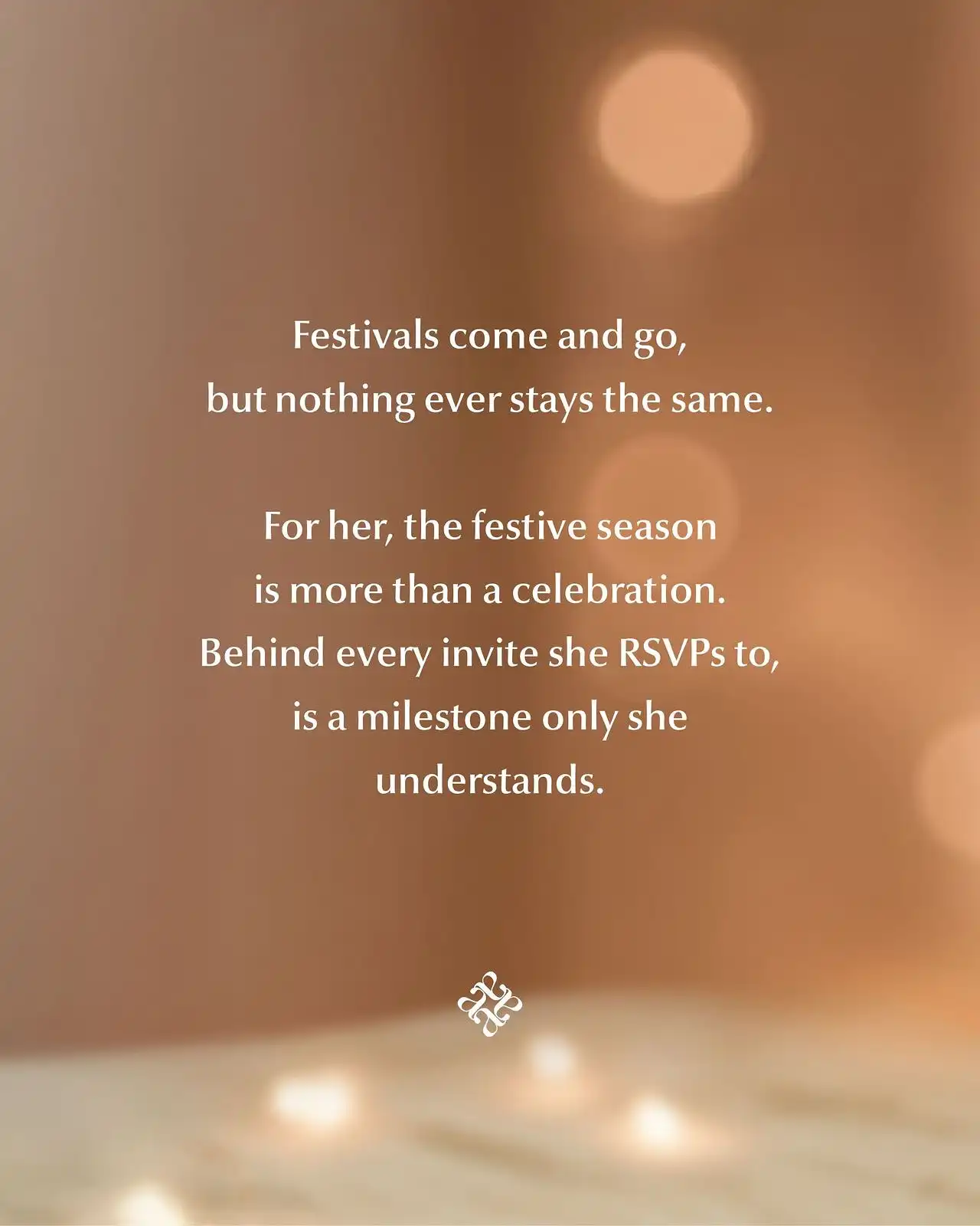 When it’s about owning more than an occasion, when it’s about owning your moment in it - you start the celebration with amanté #ItsYourMoment

[amanté, amanté woman, it’s your moment]