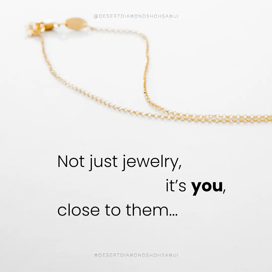 Some gifts stay in a box, but a necklace stays close to the heart. 💖

Whether it’s a symbol of love, friendship, or family, the right piece is a reminder of the connection you share. ✨

Who deserves a little extra love today?

#closetotheheart #jewelrywithmeaning #sentimental #jewelry #necklace #pendants #desertdiamondskohsamui #labgrowndiamonds #bespokejewelry #kohsamui #elegantstyle #bespokejewelry #moissanite #labgrowndiamonds #moissanitemagic