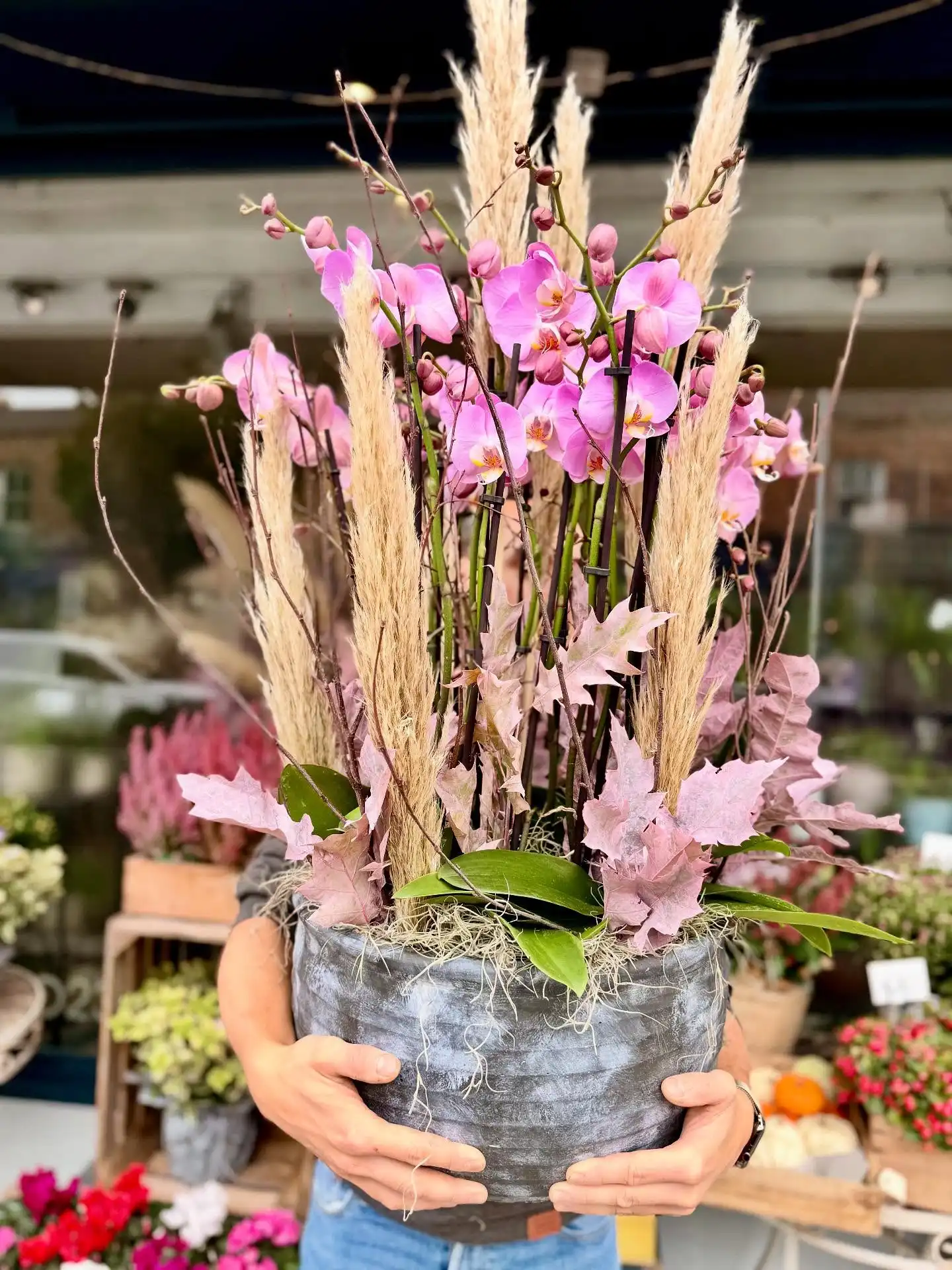 Now that’s a spectacular orchid plant arrangement that’s being gifted this afternoon💖

Phalaenopsis orchids are the ultimate long lasting, flowering, plant so make an amazing gift 💖💖

Blooming Amazing Flower Company
Gold Award Winner - Flower Shop of The Year

38 Ranelagh Village
Dublin 6 
D06 E4H3
Ireland
Tel : + 353-1-491 0233

Web : www.bloomingamazing.ie
Email : info@bloomingamazing.ie
.
.
.
#bloomsoftheday #smallbusiness #floristsofinstagram #floraldesigns #orchids #phalaenopsis #gifts