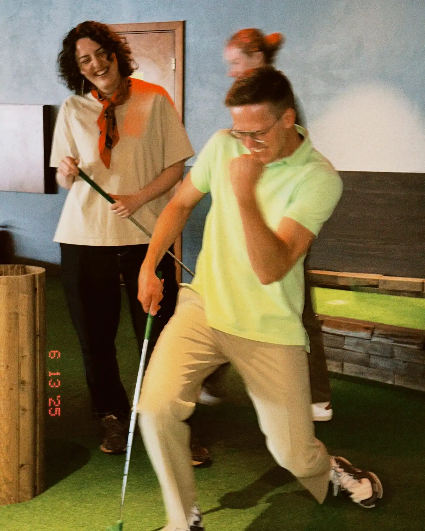 the feeling of victory 🏆 #swingsgolf #minigolfs #riga