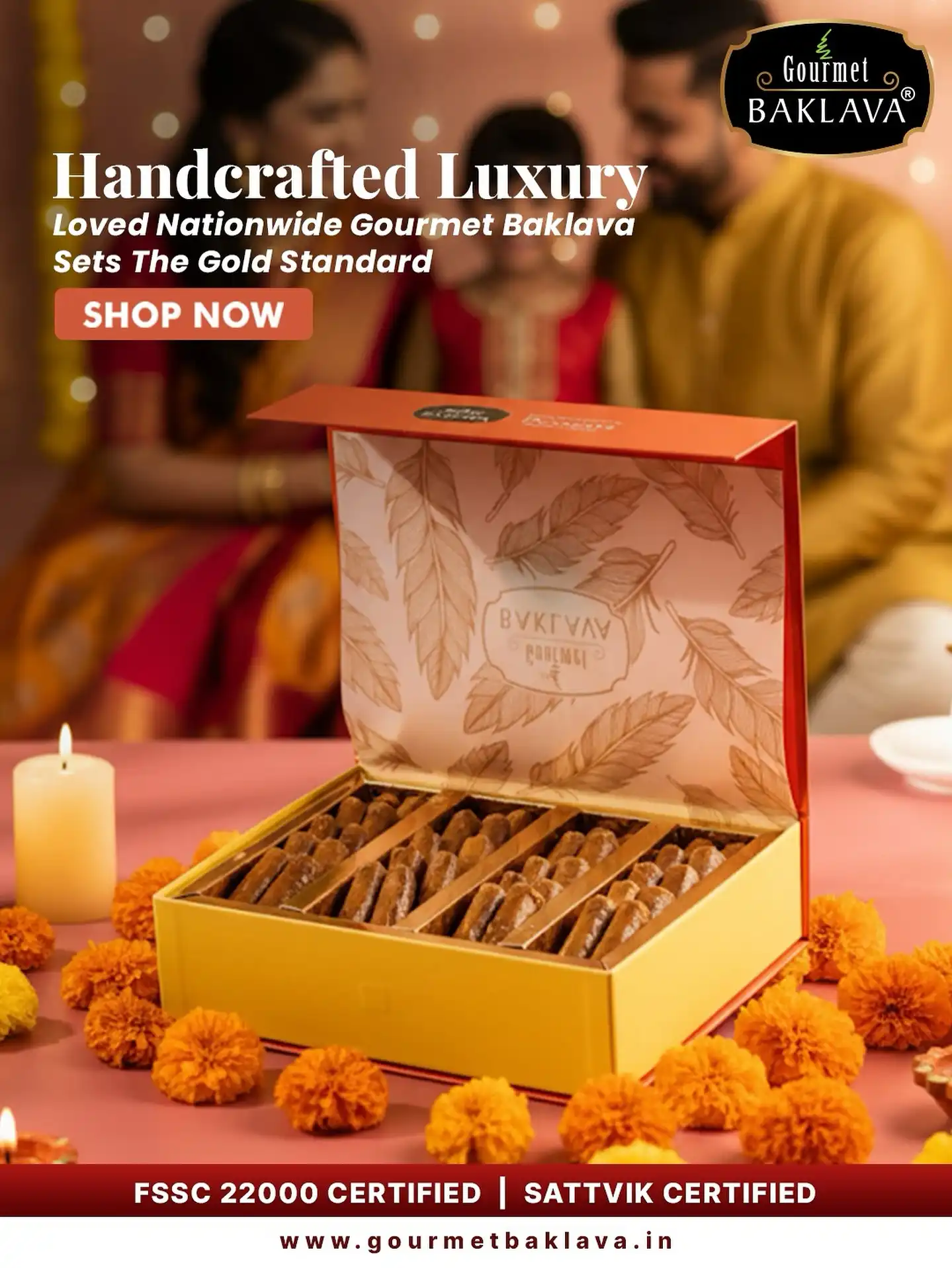 Celebrate Like Royalty — Diwali Gifting Redefined with Gourmet Baklava.

The Sweetest Way to Spread Joy and Luxury This Festive Season!

✨ Handcrafted. Authentic. Irresistible.
 📦 Premium Packaging | 🚚 Nationwide Delivery | 🧿 Certified Purity

👉 Visit www.gourmetbaklava.in 📲 Follow @gourmetbaklava for more luxury sweet updates

Gift the crunch. Share the love. Order now
Visit our website : www.gourmetbaklava.in 
Whatsapp us on +91 8121028033

[gourmet baklava sweets box , gourmet baklava gift box , luxury baklava hampers , chocolate baklava , best baklava in India , buy baklava online India , premium desserts gifting , handcrafted baklava online , Diwali sweets gift box , traditional Mediterranean sweets , assorted gourmet baklava box , Diwali special gifts ]