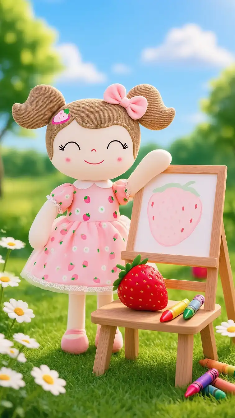 ☀️ This glorious weather... 🎨
Grab your brushes and join Strawberry Doll for a sun-drenched art date in the garden! ✨
Let‘s:
🍓 Dip watercolors in golden light
🌿 Sketch dancing petals on warm breezes
💖 Savor berry-stained fingers & laughter
Where should our next creative adventure bloom?
#gloveleya #birthdaygift #gloveleyadoll #babygirl #strawberry #strawberrygirls #strawberrydoll